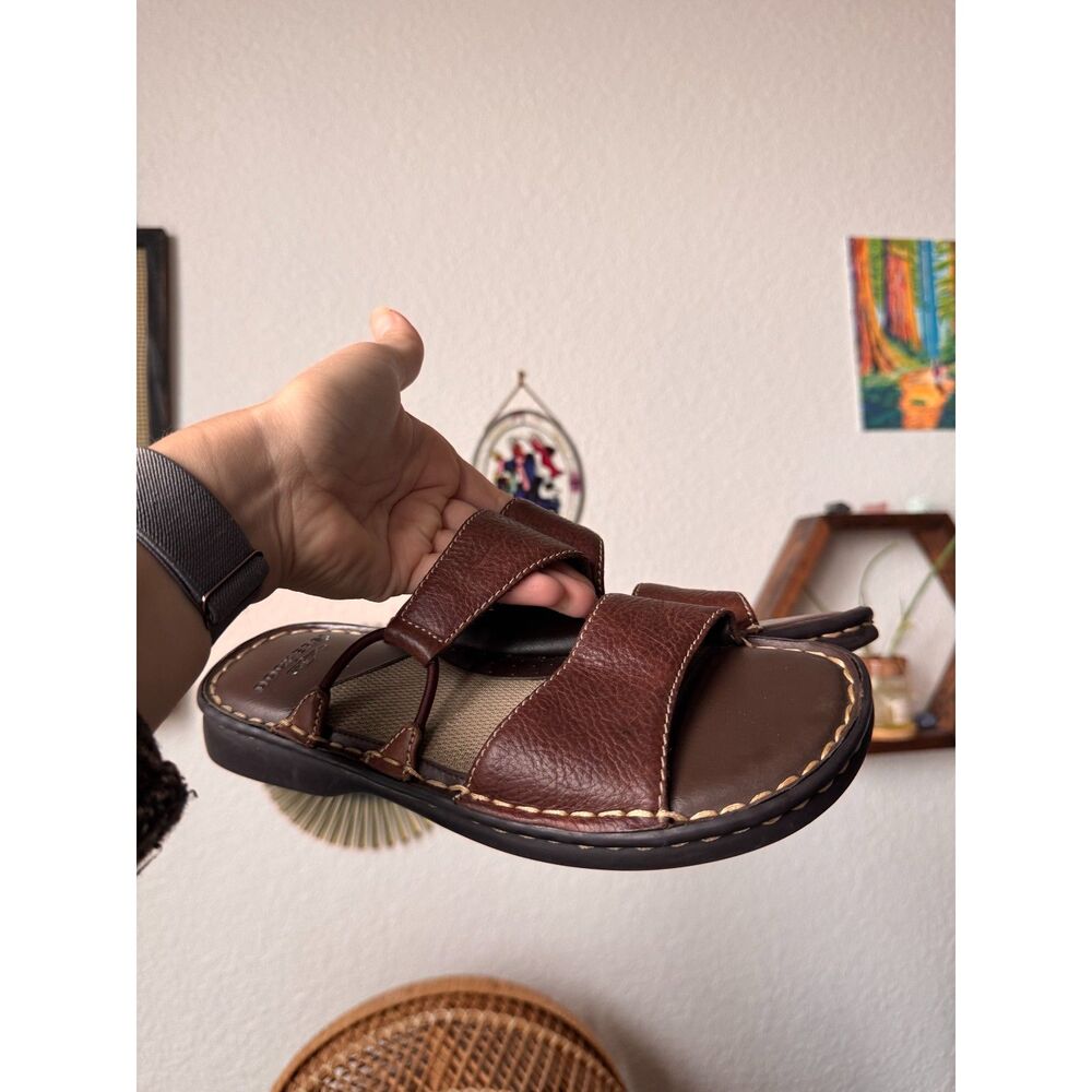 Docker Brown Leader Sandals